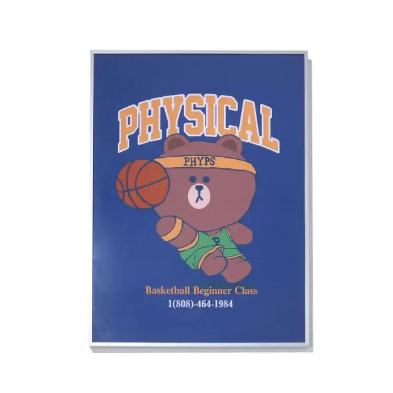 Brown x Phyps - Physical Education Department Artwork Poster - Phyps - Posters - Harumio