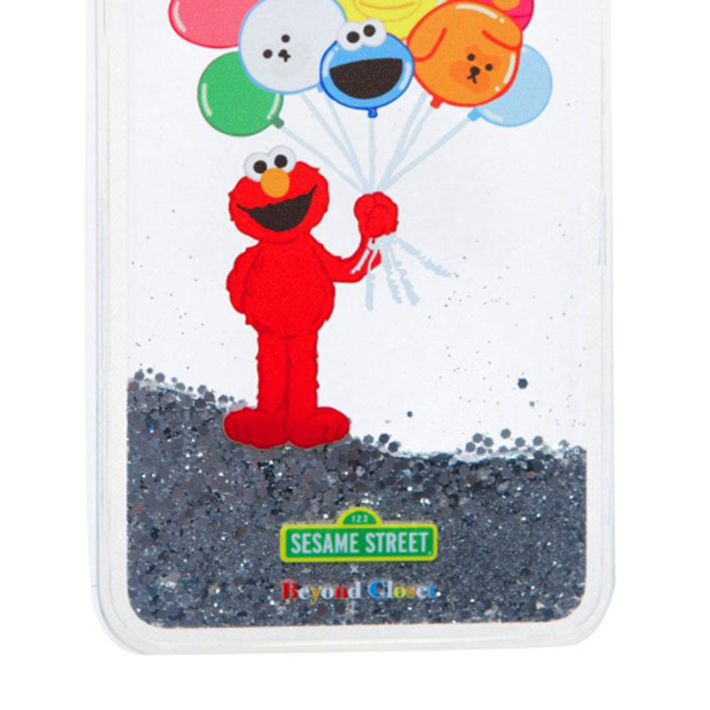 Beyond Closet x Sesame Street - Happy Balloon Party Glitter iPhone X/XS Case