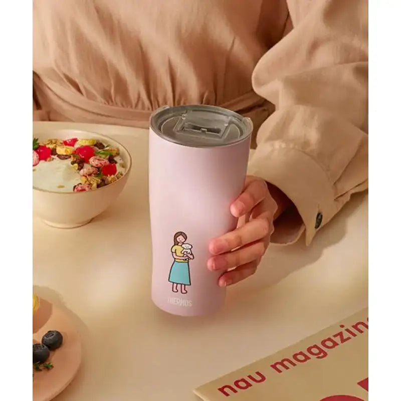 Thermos x Zero Per Zero Pastel Soft Cold Cup Harumio