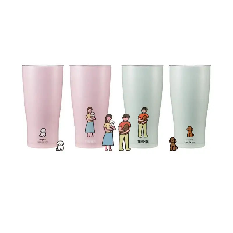 Thermos x Zero Per Zero Pastel Soft Cold Cup Harumio