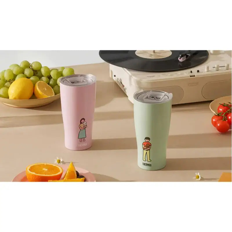 Thermos x Zero Per Zero Pastel Soft Cold Cup Harumio