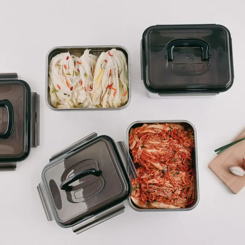Neoflam - Staineless Steel Kimchi Container - Neoflam - Food Container - Harumio