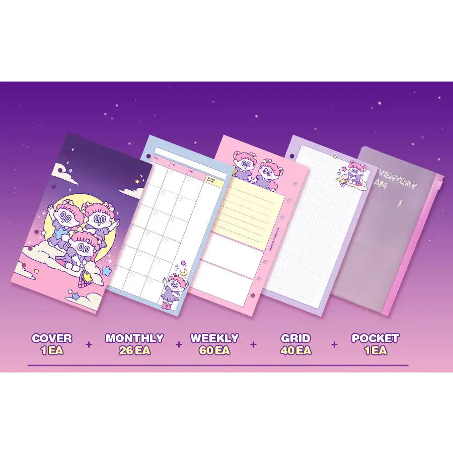 Standard Love Dance - Leegong Glitter Diary - Standard Love Dance - Stationery - Harumio