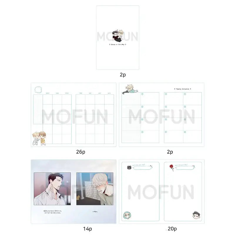 Dangerous Convenience Store x MOFUN - 2023 Season's Greeting Set - MOFUN - Season's Greetings - Harumio