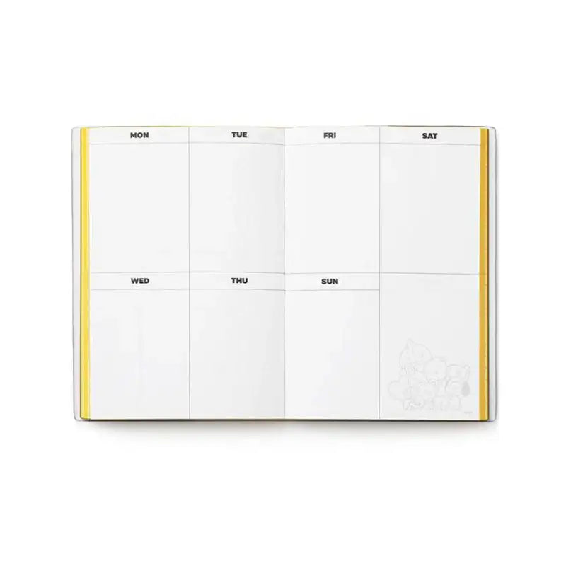 BT21 - Year Planner - LINE FRIENDS - Planner - Harumio