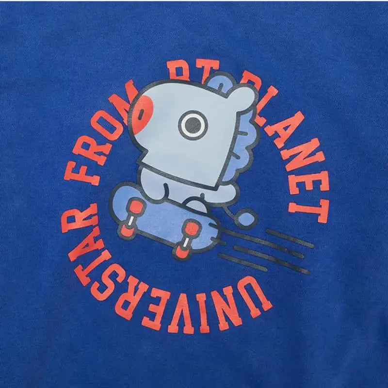 BT21 - Garment Dyeing Sweatshirt - LINE FRIENDS - Clothing - Harumio