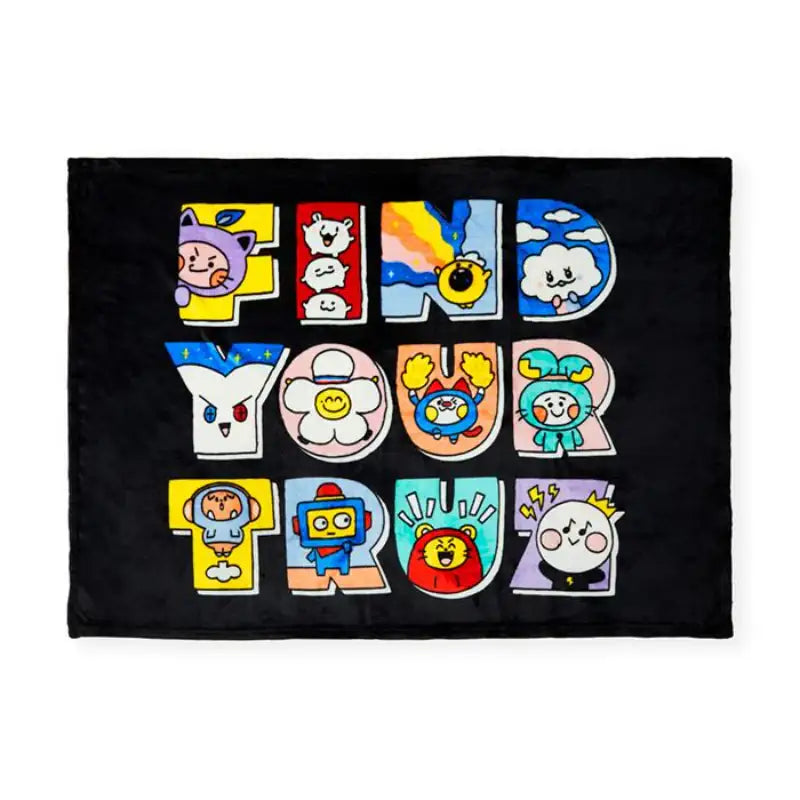 Line Friends - Truz Blanket - Line Friends - Blanket - Harumio