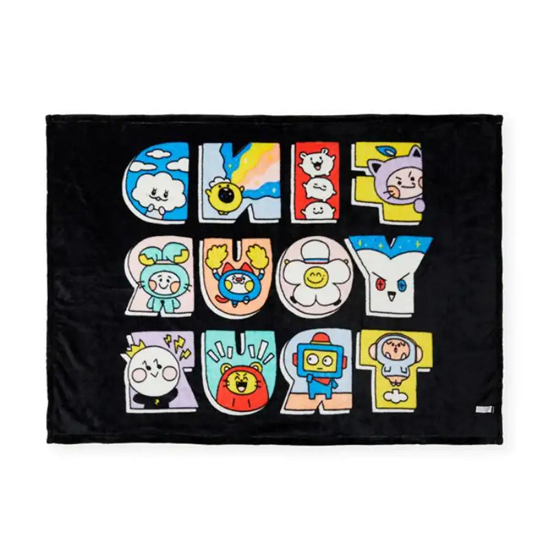 Line Friends - Truz Blanket - Line Friends - Blanket - Harumio