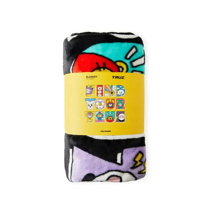 Line Friends - Truz Blanket - Line Friends - Blanket - Harumio