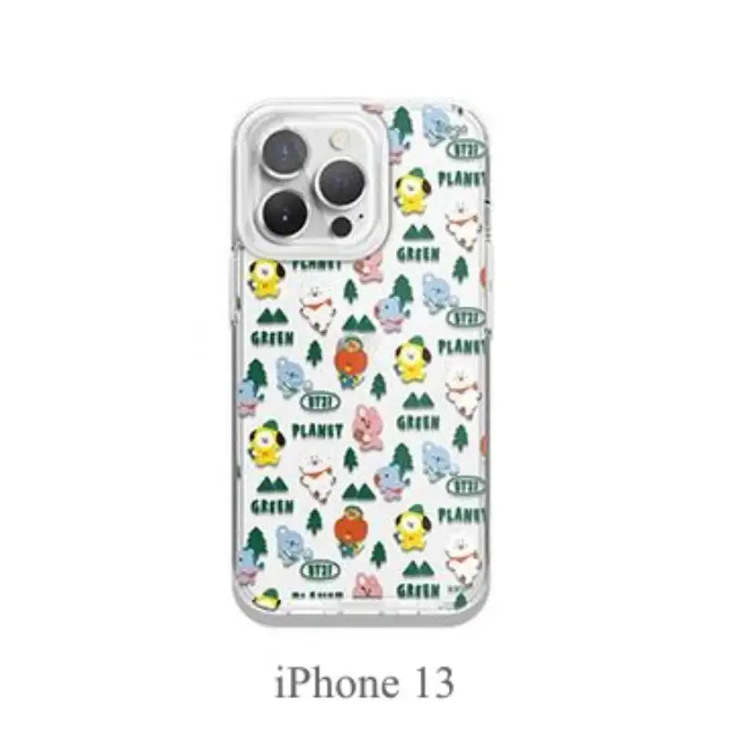BT21 - Green Planet Forest Elago iPhone Case - LINE FRIENDS - Phone Case - Harumio