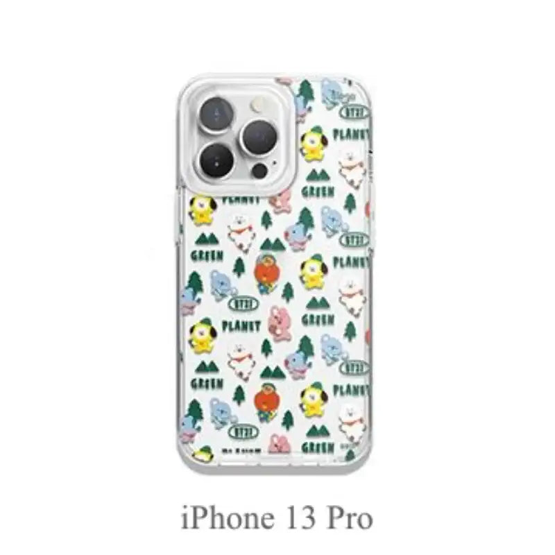 BT21 - Green Planet Forest Elago iPhone Case - LINE FRIENDS - Phone Case - Harumio