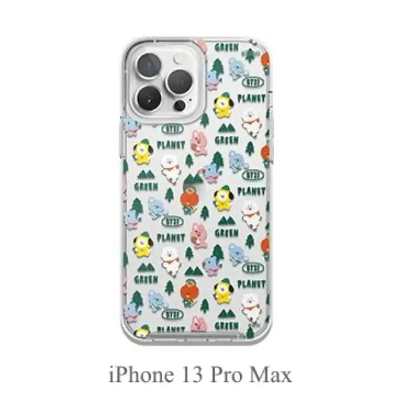 BT21 - Green Planet Forest Elago iPhone Case - LINE FRIENDS - Phone Case - Harumio