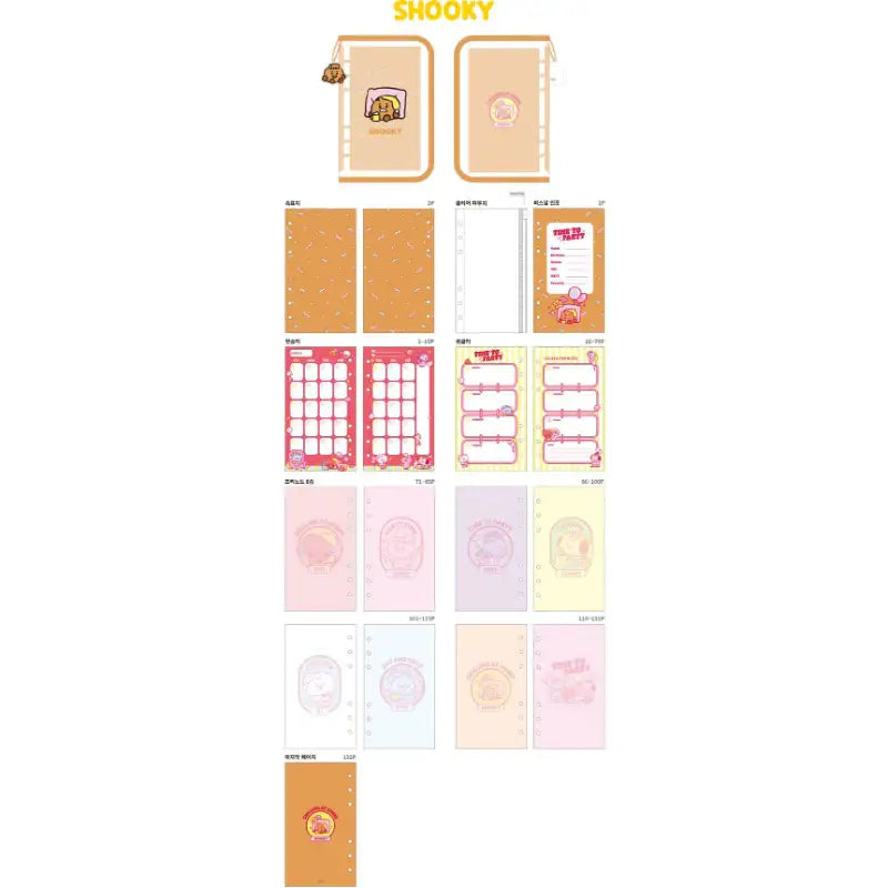 BT21 - Baby Retro Diary - LINE FRIENDS - Diaries - Harumio