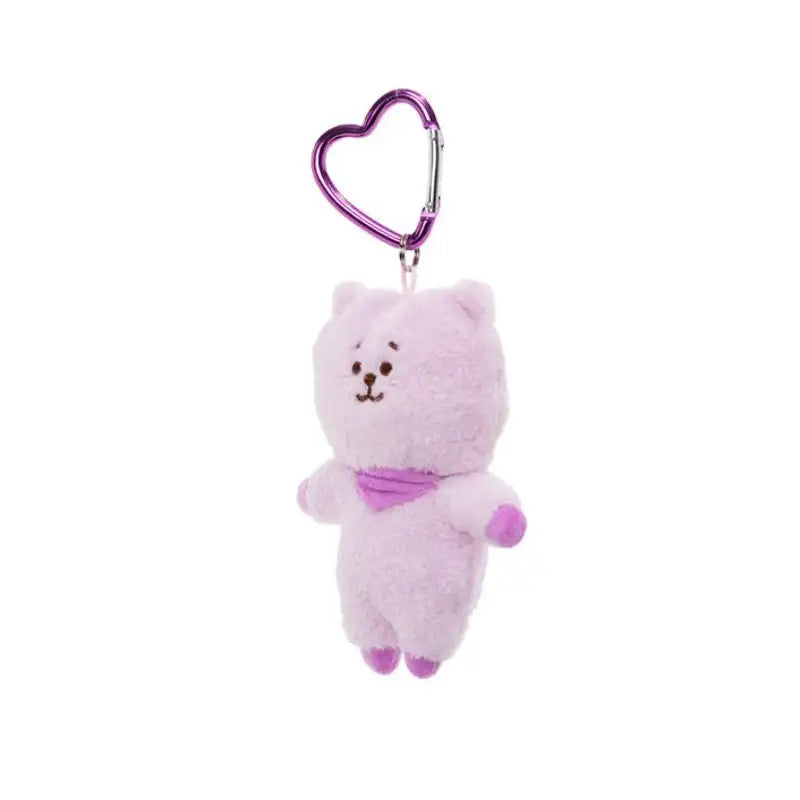 BT21 - Bag Charm Doll Purple Edition - LINE FRIENDS - Keyring - Harumio