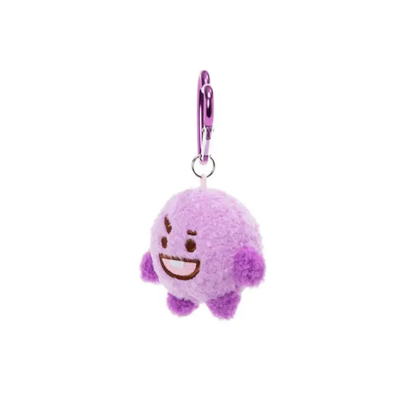 BT21 - Bag Charm Doll Purple Edition - LINE FRIENDS - Keyring - Harumio