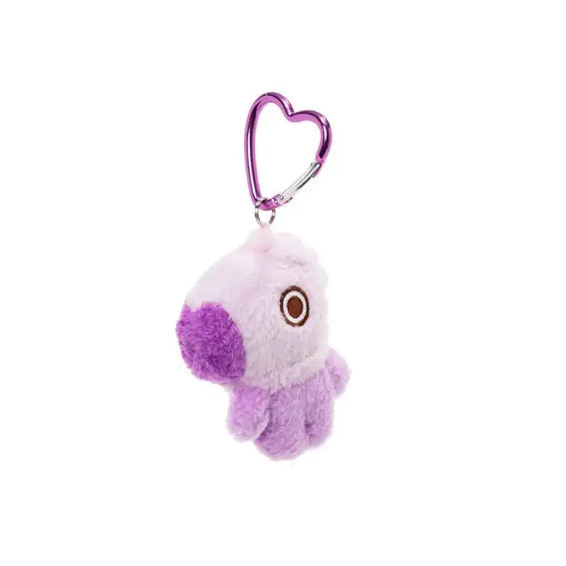 BT21 - Bag Charm Doll Purple Edition - LINE FRIENDS - Keyring - Harumio