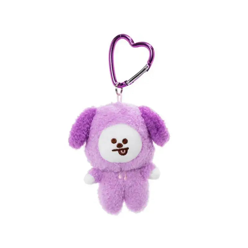 BT21 - Bag Charm Doll Purple Edition - LINE FRIENDS - Keyring - Harumio