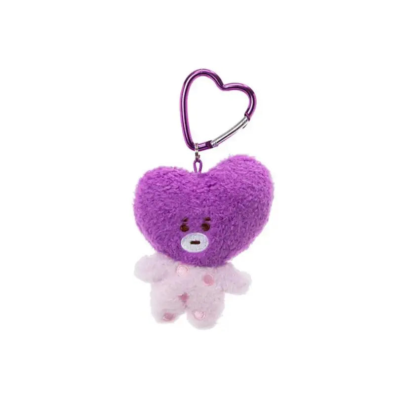 BT21 - Bag Charm Doll Purple Edition - LINE FRIENDS - Keyring - Harumio