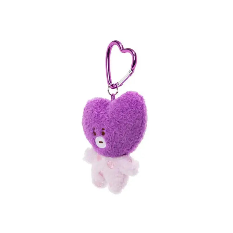 BT21 - Bag Charm Doll Purple Edition - LINE FRIENDS - Keyring - Harumio