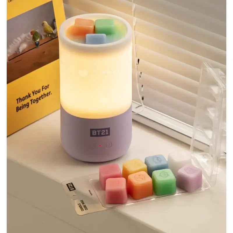 BT21 - Candle Cube Wax - LINE FRIENDS - Home & Living Accessories - Harumio