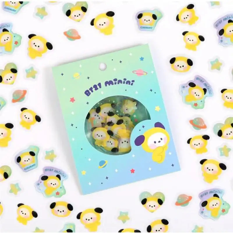 BT21 - Minini Flake Sticker Pack - LINE FRIENDS - Sticker - Harumio
