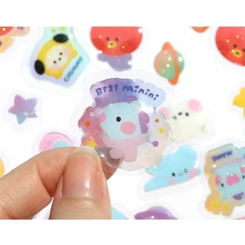 BT21 - Minini Flake Sticker Pack - LINE FRIENDS - Sticker - Harumio