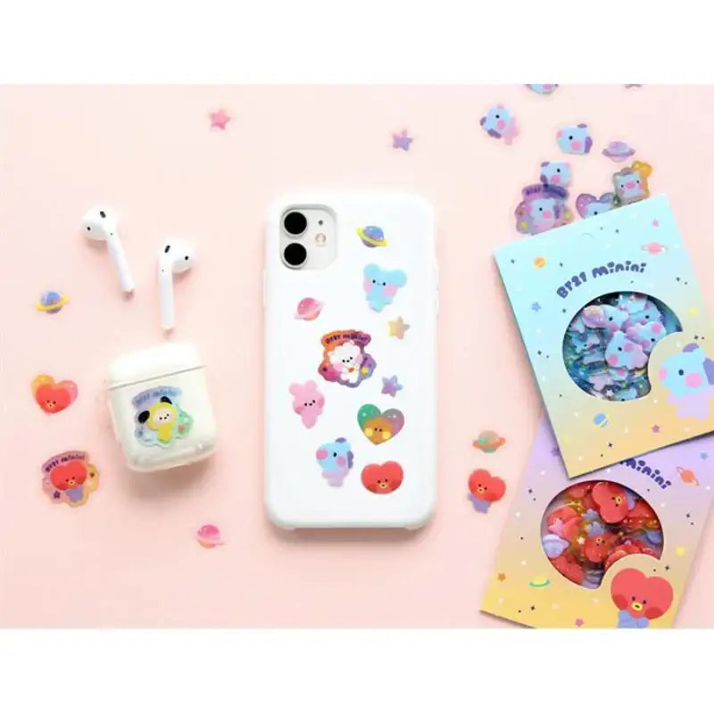 BT21 - Minini Flake Sticker Pack - LINE FRIENDS - Sticker - Harumio