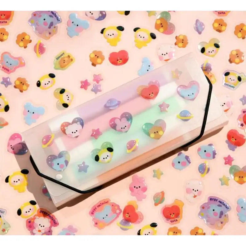 BT21 - Minini Flake Sticker Pack - LINE FRIENDS - Sticker - Harumio