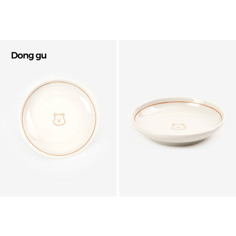 Dailylike x 10x10 - My Buddy Round Mini Plate Set
