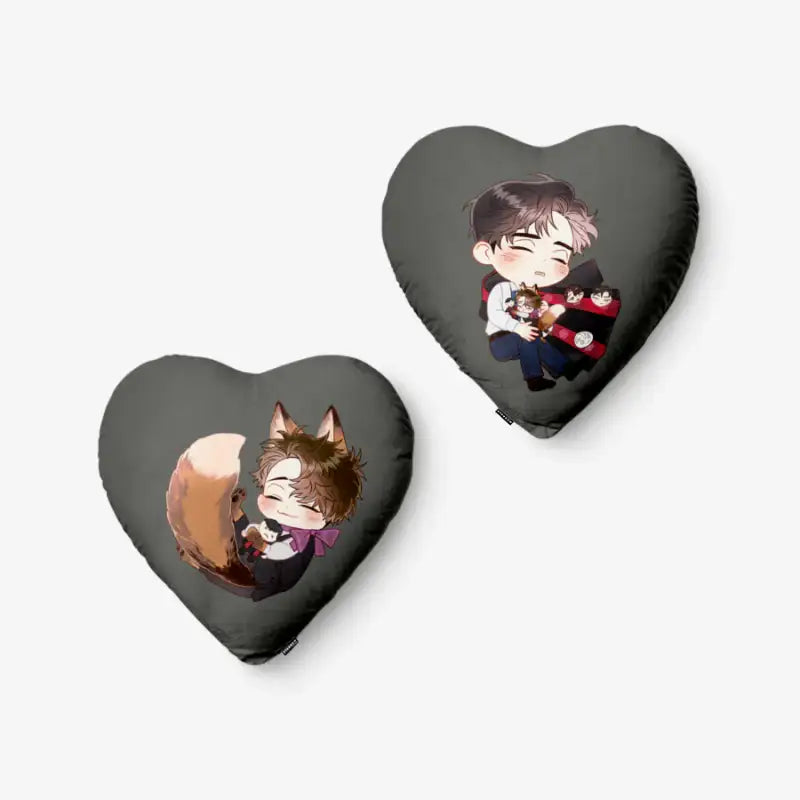 Mad Place - Fox Ideun Heart Cushion - Junah COMICS - Accessories - Harumio