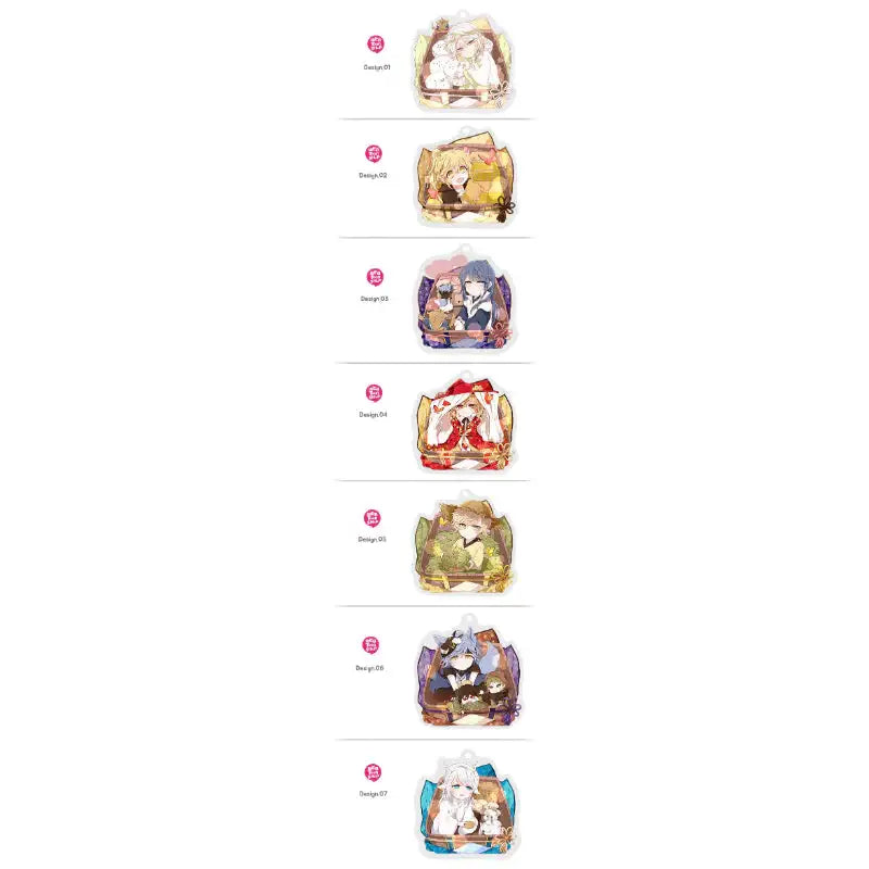 Heaven And Earth - Acrylic Charm Keyring - Webtoon Shop - Keyring - Harumio