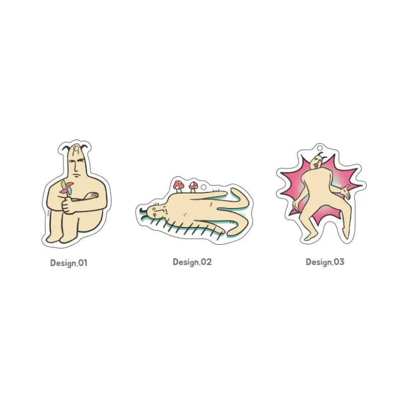 Mojo's Journal - BAMM! Mojo Acrylic Keyrings - Webtoon Shop - Keyring - Harumio