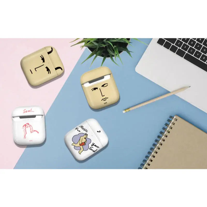 Mojo's Journal - Mojo Apple AirPods & AirPods Pro Cases - Webtoon Shop - AirPods Case - Harumio