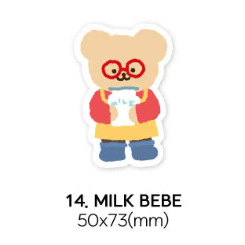 Teteum - 1 Piece Removable Sticker - Teteum - Sticker - Harumio