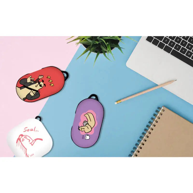 Mojo's Journal - Mojo Galaxy Buds & Buds Plus/Live Case - Webtoon Shop - Galaxy Buds Case - Harumio