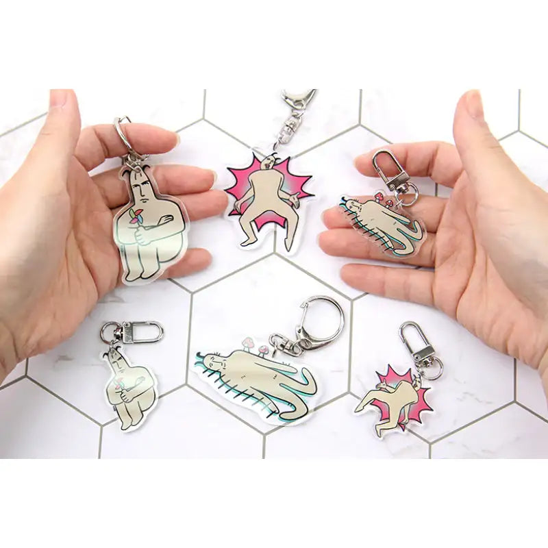 Mojo's Journal - BAMM! Mojo Acrylic Keyrings - Webtoon Shop - Keyring - Harumio
