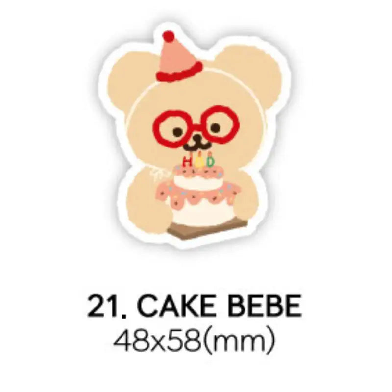 Teteum - 1 Piece Removable Sticker - Teteum - Sticker - Harumio