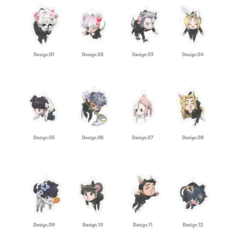 Love Of House - Acrylic Keyring - Webtoon Shop - Keyring - Harumio
