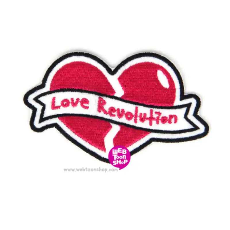 Love Revolution - Embroidery Patch - Webtoon Shop - Patch - Harumio