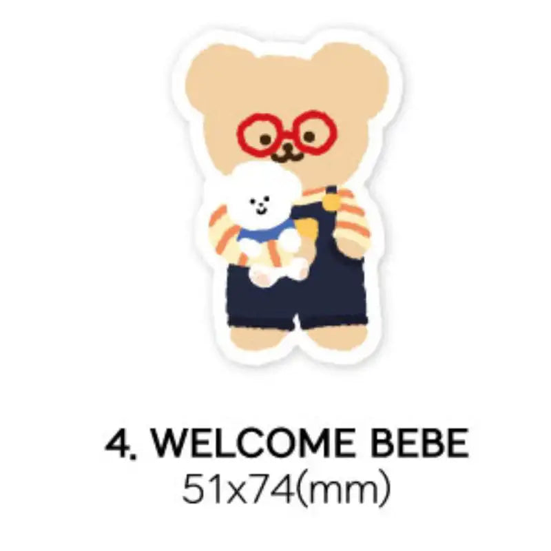 Teteum - 1 Piece Removable Sticker - Teteum - Sticker - Harumio