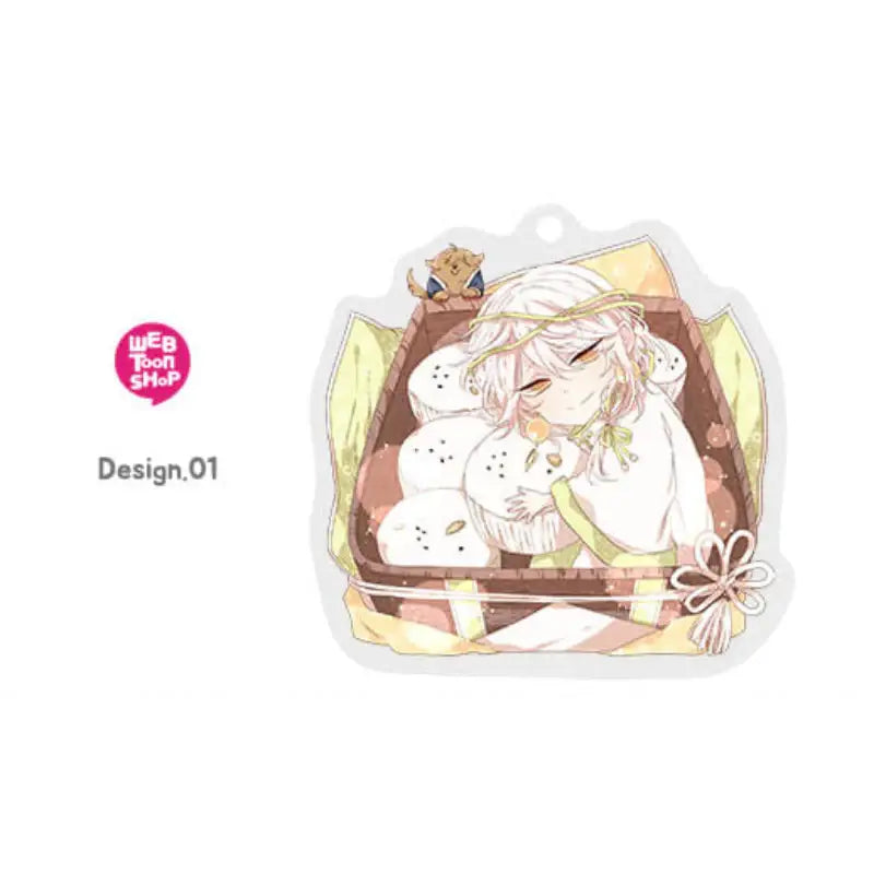 Heaven And Earth - Acrylic Charm Keyring - Webtoon Shop - Keyring - Harumio