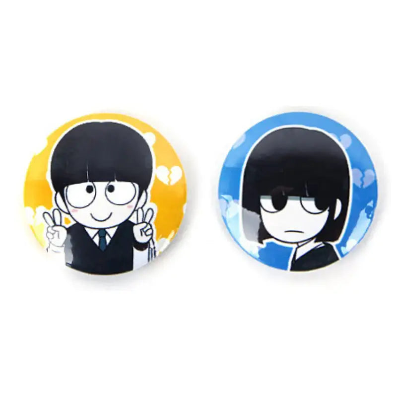 Love Revolution - Pin Button Badge Set - Webtoon Shop - Accessories - Harumio