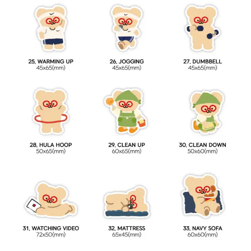 Teteum - 1 Piece Removable Sticker - Teteum - Sticker - Harumio