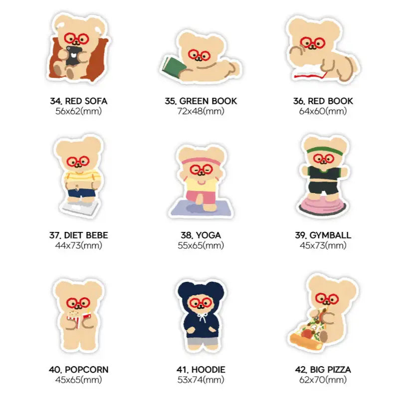 Teteum - 1 Piece Removable Sticker - Teteum - Sticker - Harumio