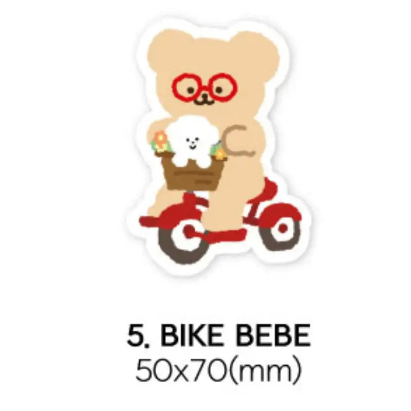 Teteum - 1 Piece Removable Sticker - Teteum - Sticker - Harumio