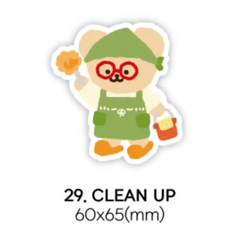 Teteum - 1 Piece Removable Sticker - Teteum - Sticker - Harumio