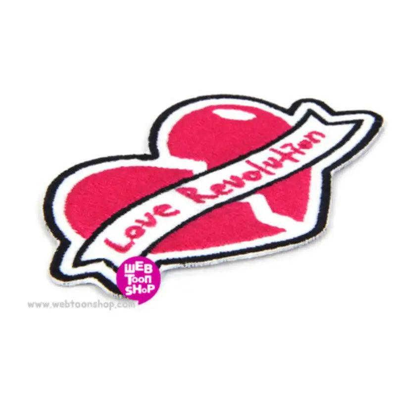 Love Revolution - Embroidery Patch - Webtoon Shop - Patch - Harumio