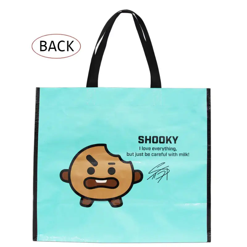 NARA HOME DECO X BT21 - Shooky Tarpaulin Bag - NARA HOME DECO - Bags - Harumio