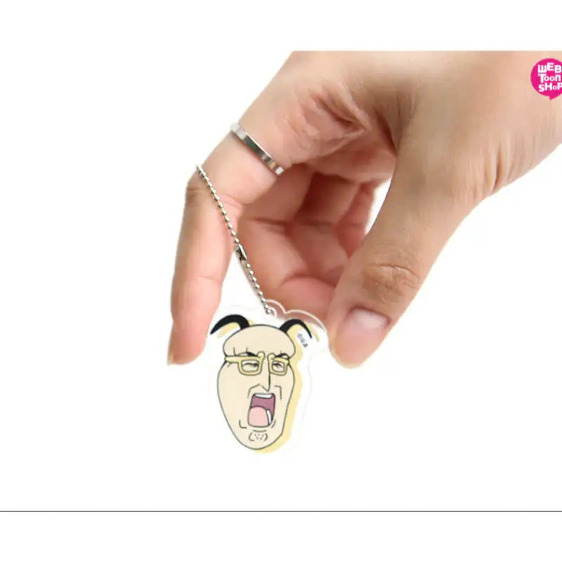 Mojo's Journal - Charming Mojo Acrylic Charm Keyring - Webtoon Shop - Keyring - Harumio