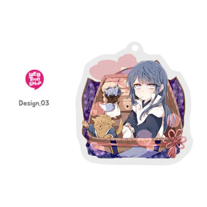 Heaven And Earth - Acrylic Charm Keyring - Webtoon Shop - Keyring - Harumio